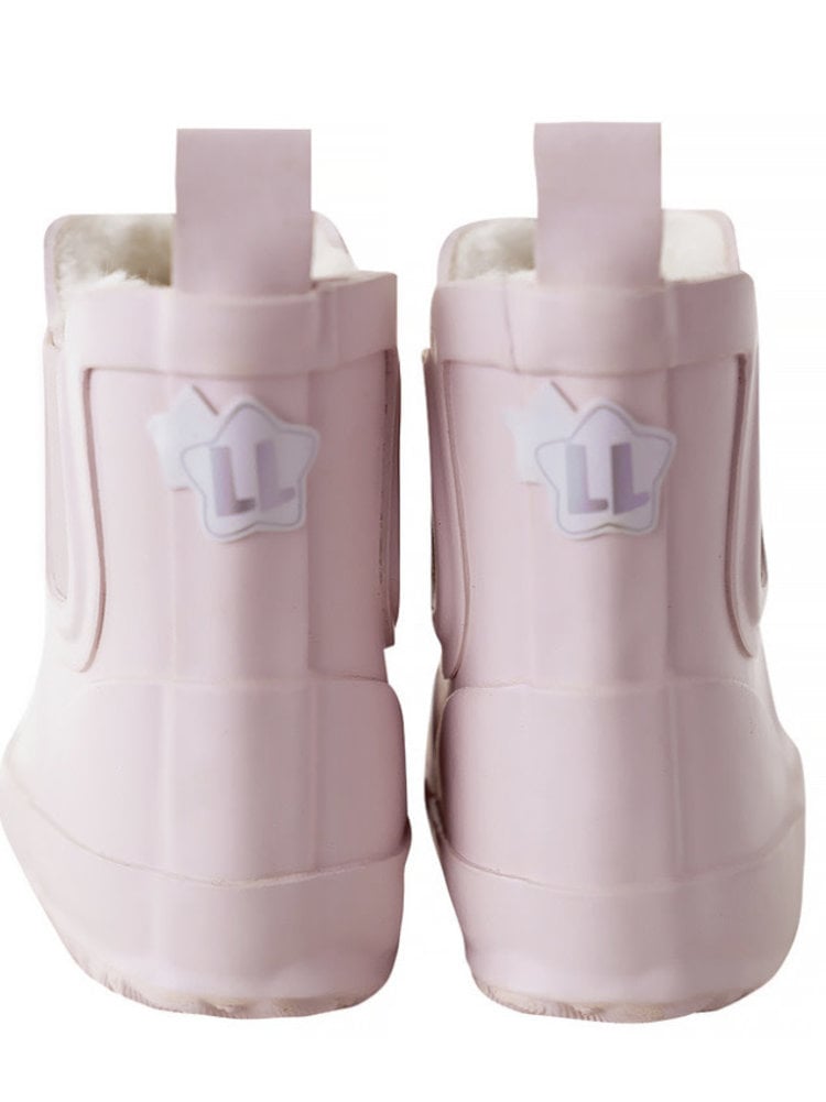 Little Lads & Ladies Little Lads & Ladies Fur Lined Chelsea Wellies
