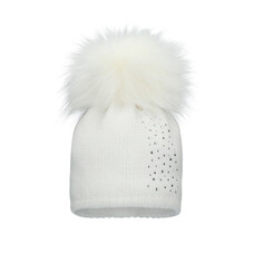 Pom Pom Envy Pom Pom Envy Twilight Hat - White