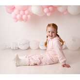 Little Lads & Ladies Puddle Suit - Pink