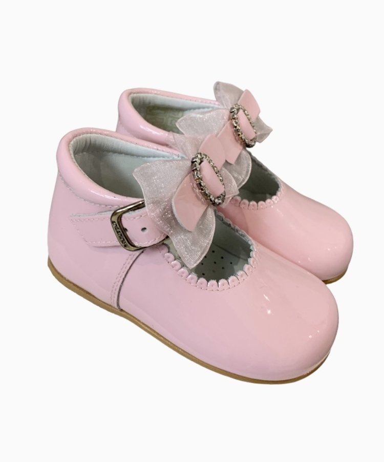 Andanines Andanine Pink Patent with Bow 222261 - SIZE 24