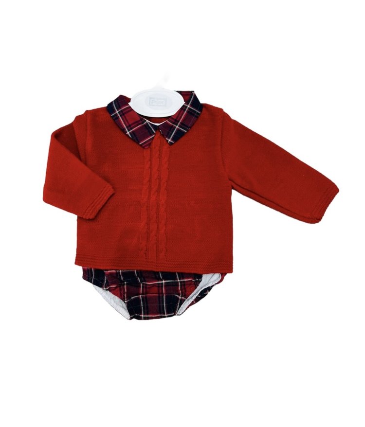 Pex Pex AW22 Knitted 2 Piece Set - 6-9 MONTHS