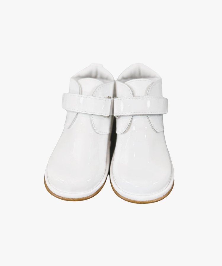 Borboleta Borboleta Sergio White Patent Boots