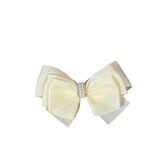 Girls Pearl Hair Bow