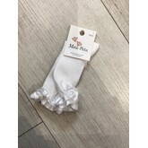 Meia Pata Ribbon Frill Knee High