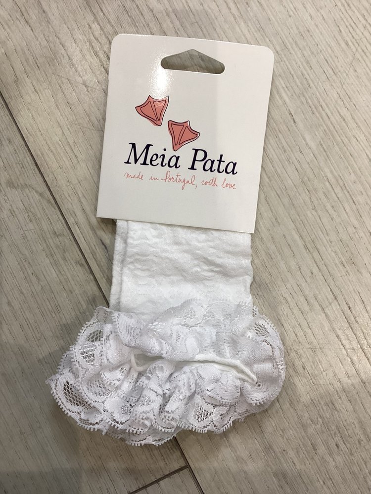 Meia Pata Lace Frill Sock 1105M