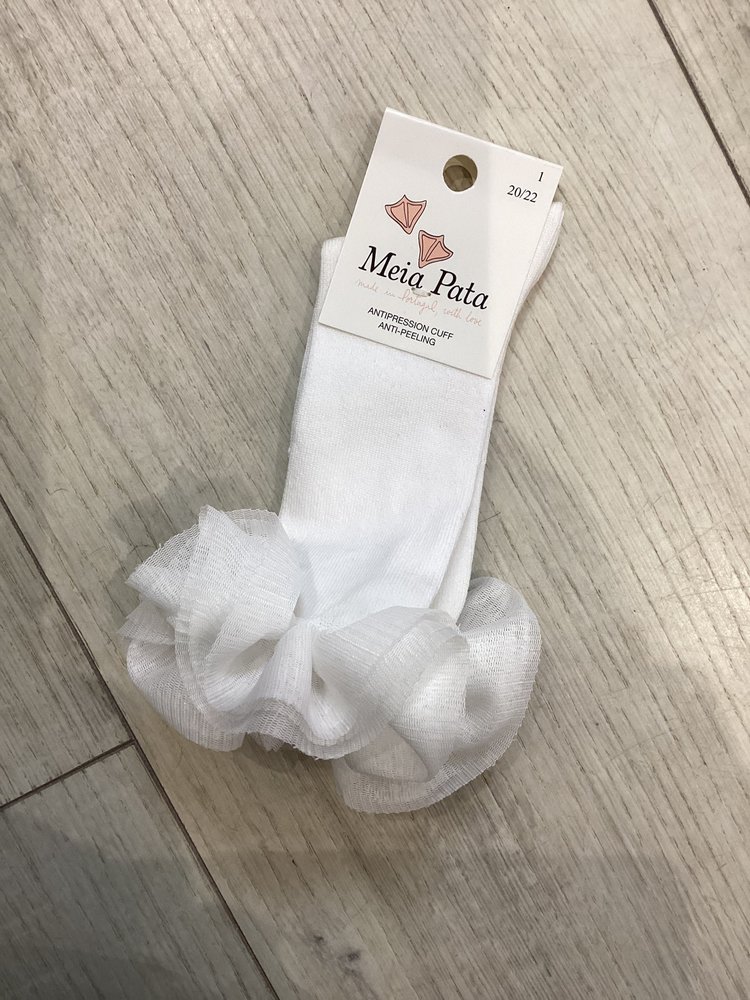 Meia Pata Frill Knee High Sock 1061M