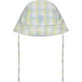 Mitch and Son Mitch & Son SS23 Mackenzie Check Sunhat