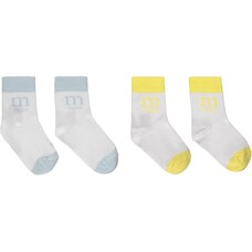 Mitch and Son Mitch & Son SS23 Miller 2 Pack Socks - SIZE 1