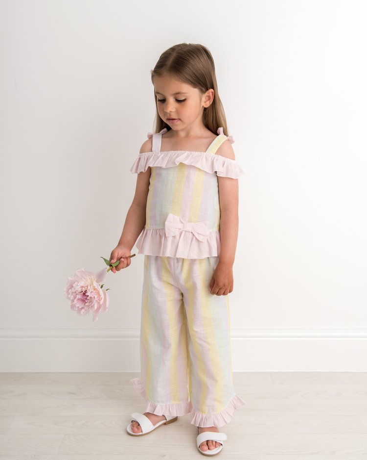Caramelo SS23 Candy Stripe Trouser Set - 1014118