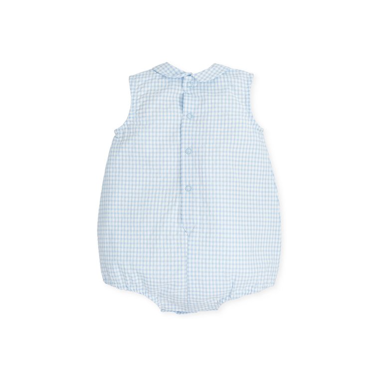 Tutto Piccolo Tutto Piccolo SS23 Check Romper - 5382 - 3 MONTHS