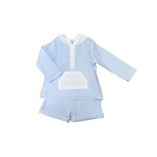 Babidu Babidu SS23 Hooded Short Set - 60360 - 9 MONTHS