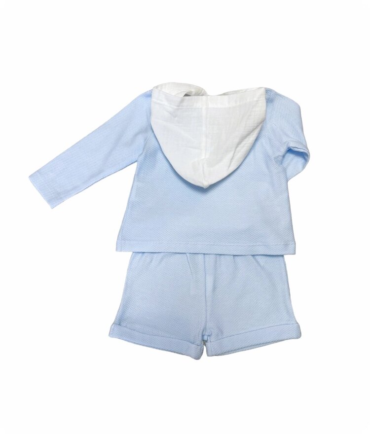 Babidu Babidu SS23 Hooded Short Set - 60360 - 9 MONTHS