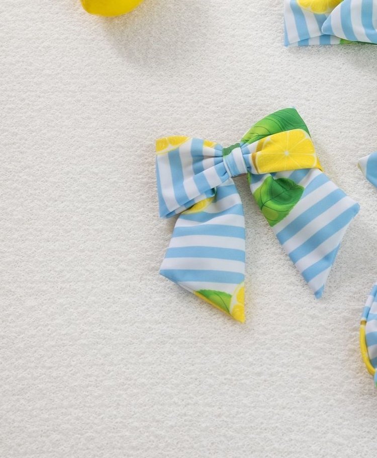 Meia Pata Meia Pata SS23 Beach Hair Bow - Lemons