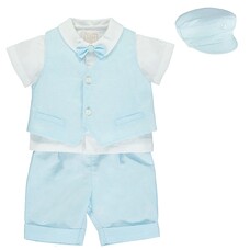 Emile et Rose SS23 Perry Linen Occasion Outfit - 3 MONTHS