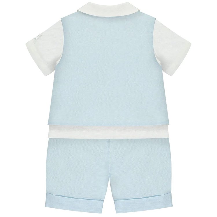 Emile et Rose SS23 Perry Linen Occasion Outfit - 3 MONTHS
