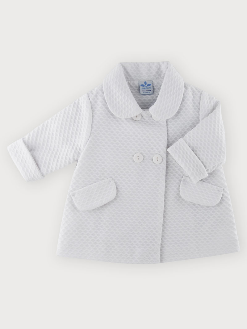 Sardon SS23 Waffle Coat 23LA-428 Bubbles Childrenswear