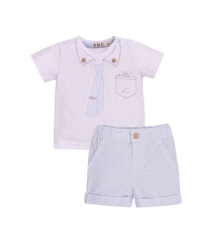 EMC EMC SS23 Stripe Short Set  - CO3232