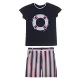 Patachou Patachou SS23 Sailor Short Set - 3356- 18 MONTHS