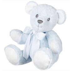 Pale Blue Teddy Bear Rattle - 18 CM