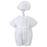 Sarah Louise Sarah Louise SS23 Boys Romper & Cap - 012877