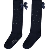 ADee A'Dee AW23 Penny School Socks - Navy