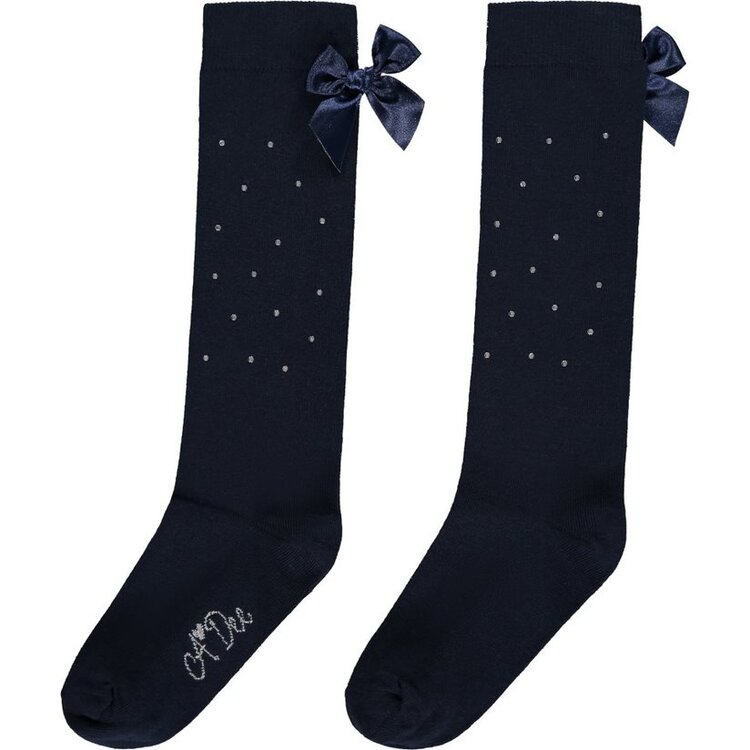 ADee A'Dee AW23 Penny School Socks - Navy
