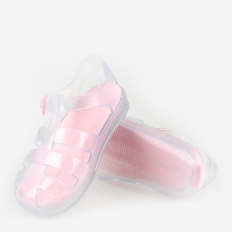 Marena Marena SS23 Jelly Sandals - Clear/Pink