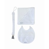 Little Star Little Star Baby Bib Gift Set - White