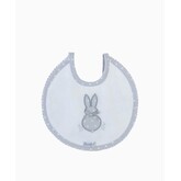 Little Star Little Star Bunny Bib - Grey