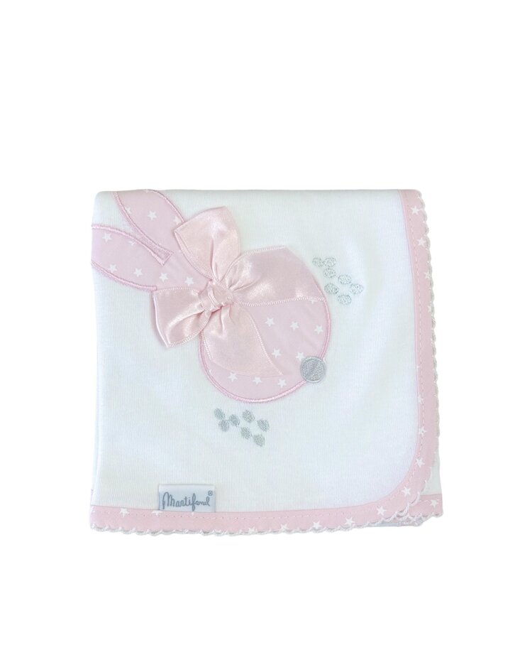 Little Star Little Star Bunny Muslin - Pink