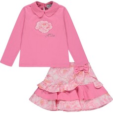 ADee A'Dee AW23 Abigail Peony Print Skirt Set - AGE 8