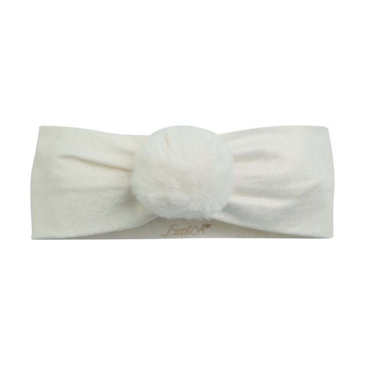 Little A Little A AW23 Fenix Fur Pom Pom Headband