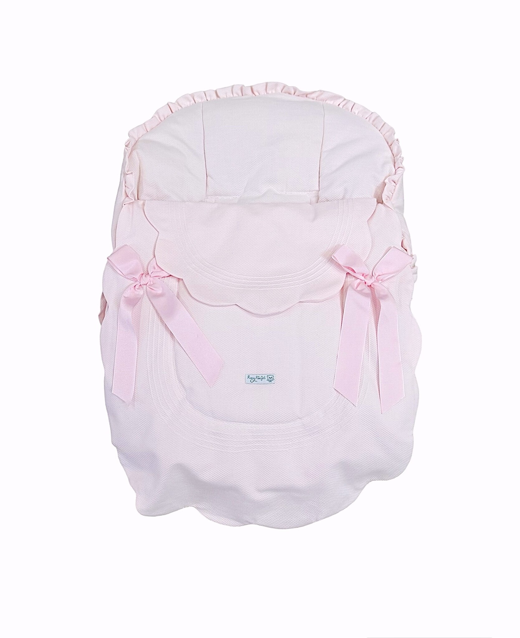 Rosy Fuentes Car Seat Cover - Pink - Bubbles Childrenswear