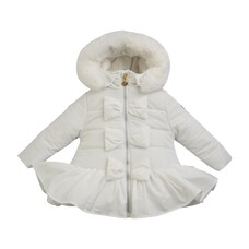 Little A Little A AW23 Elsa Fur Trimmed Jacket - 6 MONTHS