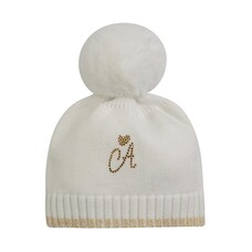 Little A Little A AW23 Emberly Knit Pom Pom Hat - X SMALL