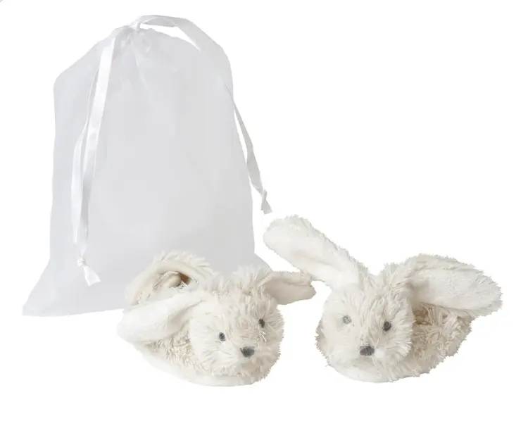 Bam Bam Richie Rabbit Ivory Slippers