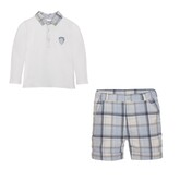 Patachou Patachou AW23 Checked Short Set - 3305/3314