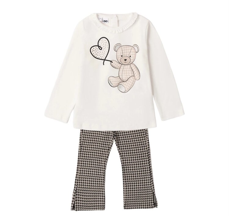 iDO iDO AW23 Teddy Bear Trouser Set - 47581 - AGE 7