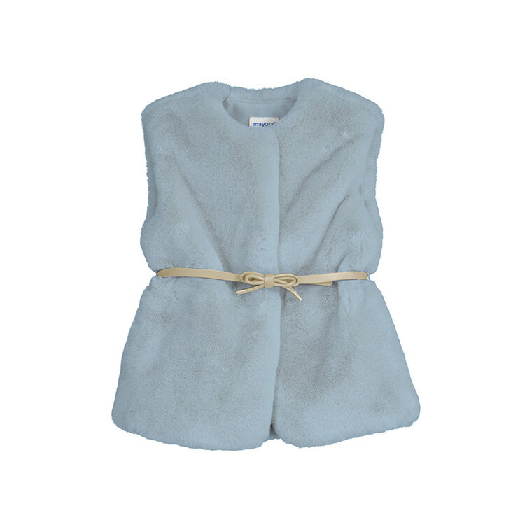 Mayoral Mayoral AW23 Belted Fur Gilet - 4315