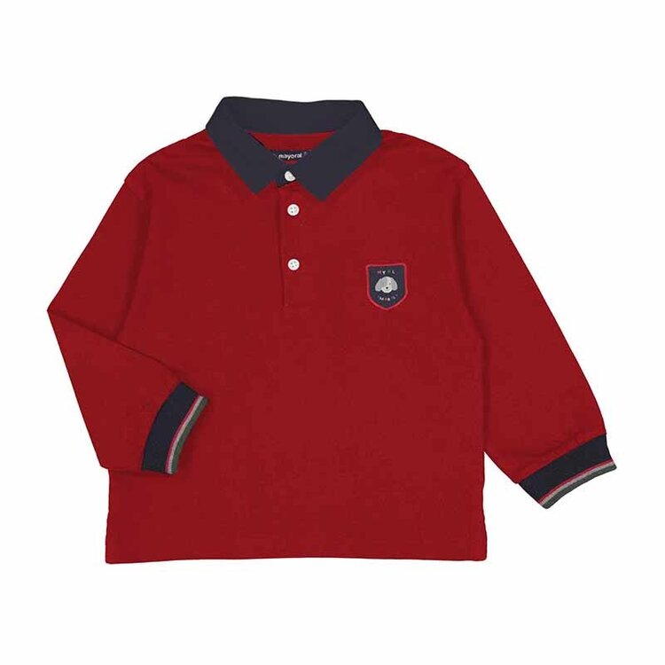 Mayoral Mayoral AW23 Long Sleeve Polo - 2168