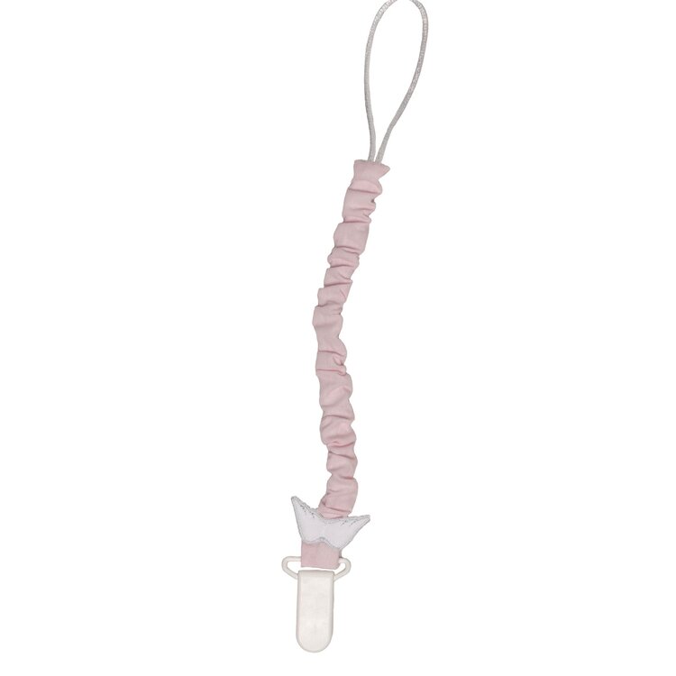 Baby Gi Baby Gi Angel Wing Dummy Clip - Pink