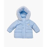 Mintini Mintini AW23 Boys Hooded Coat - MB5425-5 YEARS