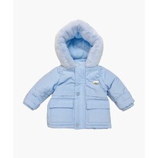 Mintini Mintini AW23 Boys Hooded Coat - MB5425-5 YEARS