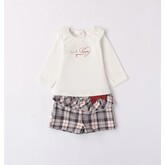 iDO iDO AW23 Checked Short Set - 47283