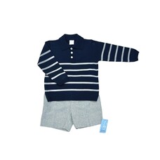 Artesania Granlei Artesania Granlei AW23 Boys Smart Short Set - 223-606