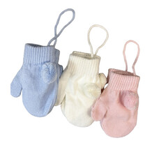 Pesci Pom Pom Mitt With String