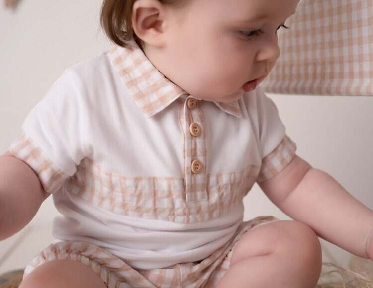 Mitch and Son Mitch & Son SS24 Samuel Polo Set- 3 MONTHS