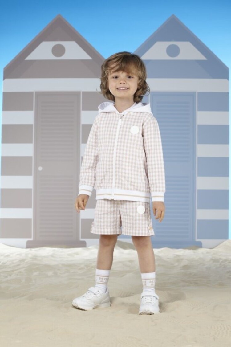 Mitch and Son Mitch & Son SS24 Timmy Gingham Jacket