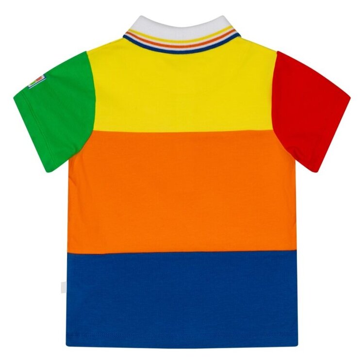 Mitch and Son Mitch & Son SS24 Vito Colour Block Polo Set - 18 MONTHS