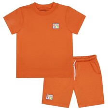 Mitch and Son Mitch & Son SS24 Vasco Poly Logo Short Set